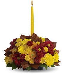 Harvest Happiness Centerpiece from Martinsville Florist, flower shop in Martinsville, NJ